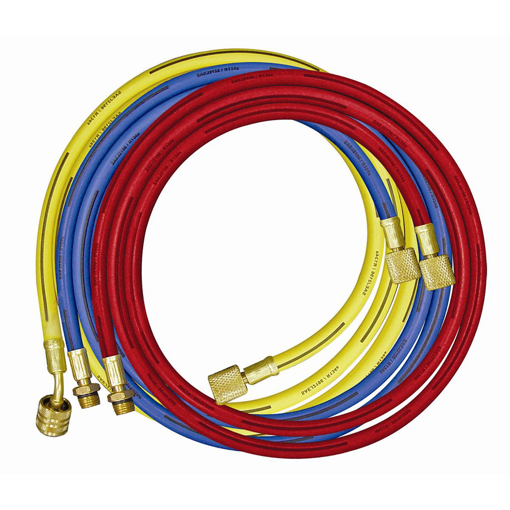 Mastercool R-134A Hose Set — 72in., 600 PSI, Model# MSC84372